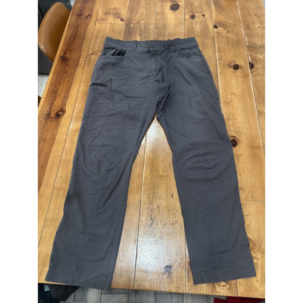 Swiss Alps Men's Gray Outdoor Cargo Hiking Pants Size 34 Straight Leg Active